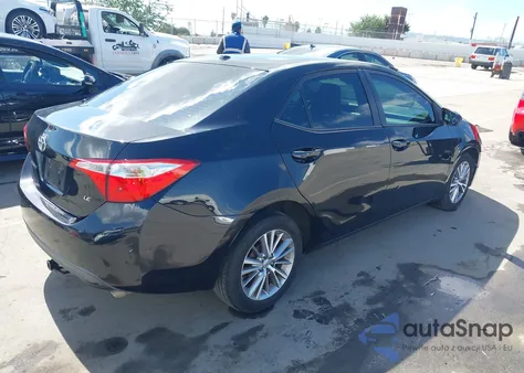 2014 Toyota Corolla Le Plus z USA, uszkodzony, nr VIN 2T1BURHE4EC024672